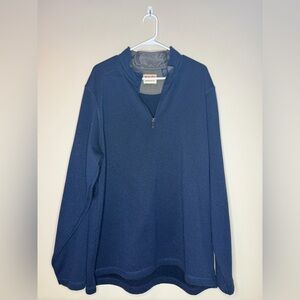 Wrangler Men's Blue Zip-Up Sweater